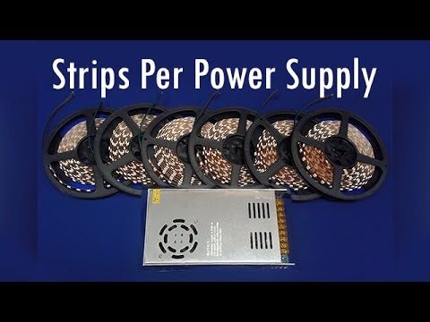 RGB Changing LED To The Power Supply