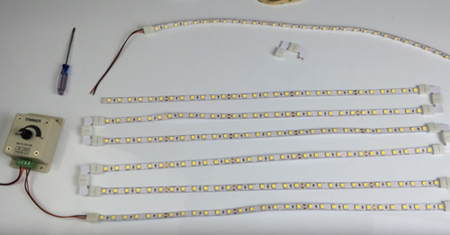 How To Connect Multiple LED Strips to Power Source? – Saazs